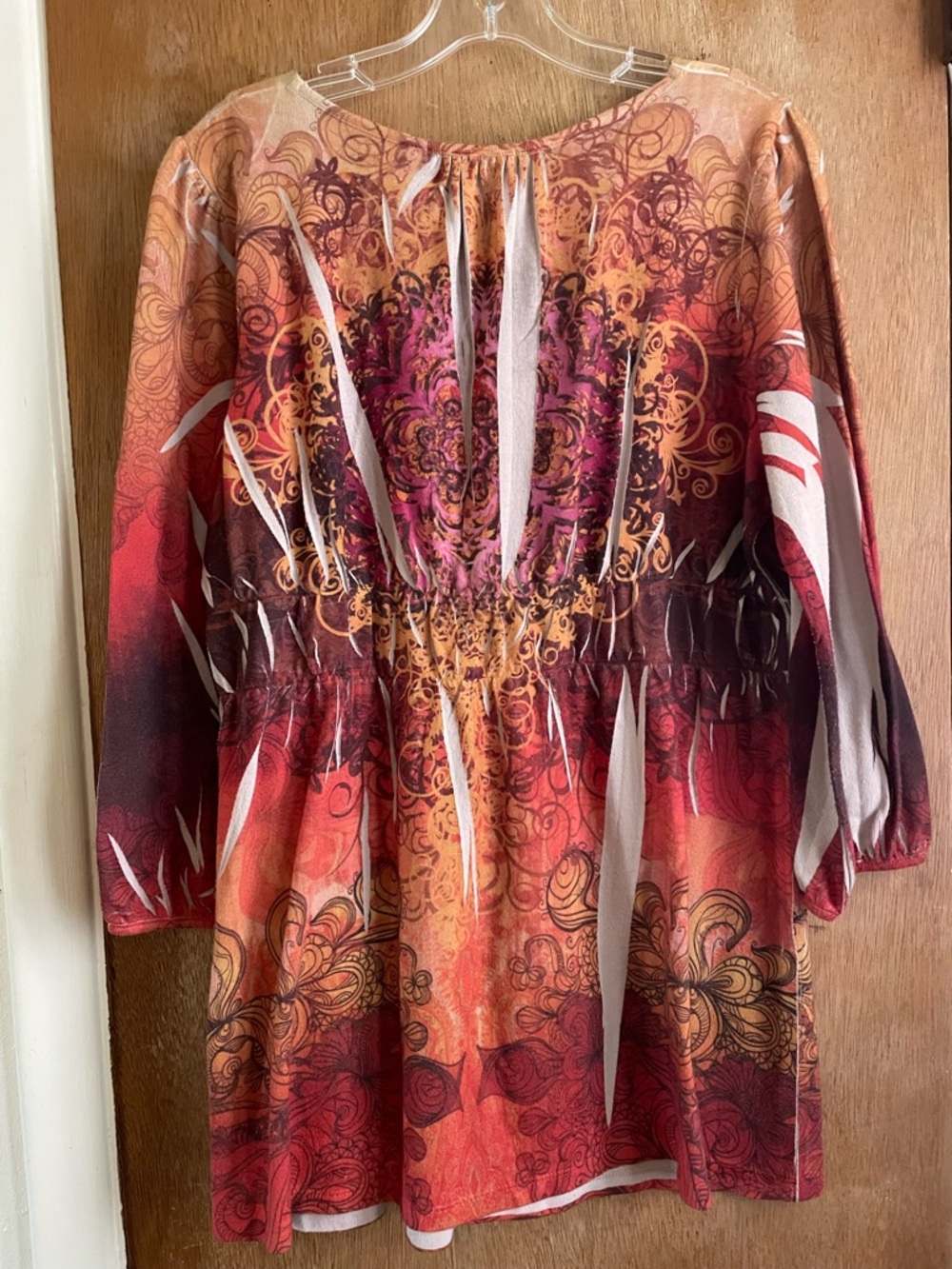 No Boundaries, Women's Top Bundle - Navy Blue, Black, Orange, Multicolor. Sz. XL - Picture 5 of 14